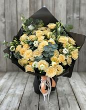 Букет цветов из:  Розы и Лизиантусы #REPLACE_PRED# Котельники