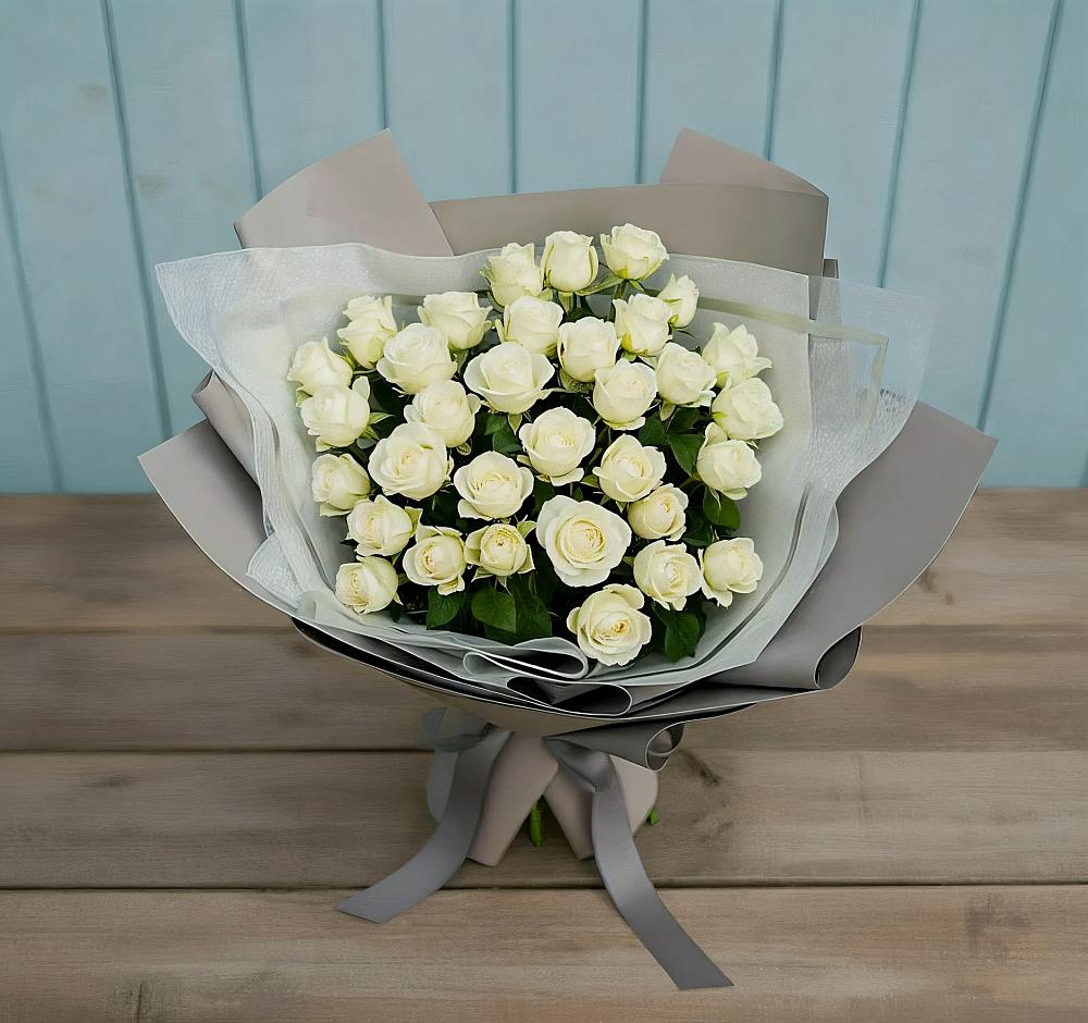 Букет Белоснежная нежность в Котельники