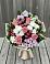 Букет цветов из: Альстромерии, Гвоздики, Розы и Хризантемы в Котельники