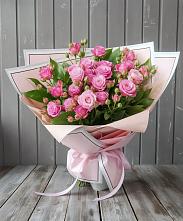 Букет Розовый кустик в Котельники