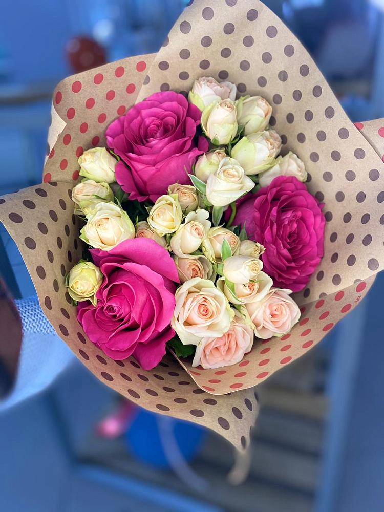 Букет цветов из: Розы в Котельники