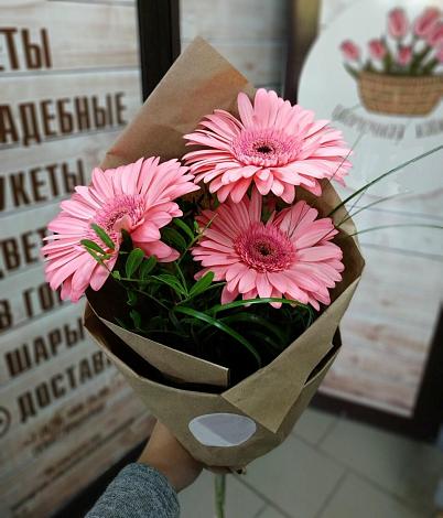 Букет цветов из: Герберы в Котельники