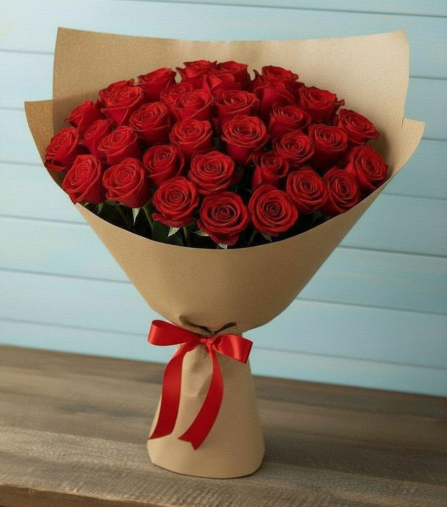 Букет Красные розы Милано в Котельники