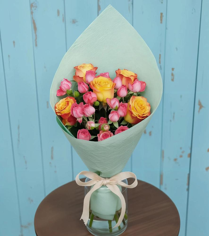 Букет цветов из: Розы в Котельники