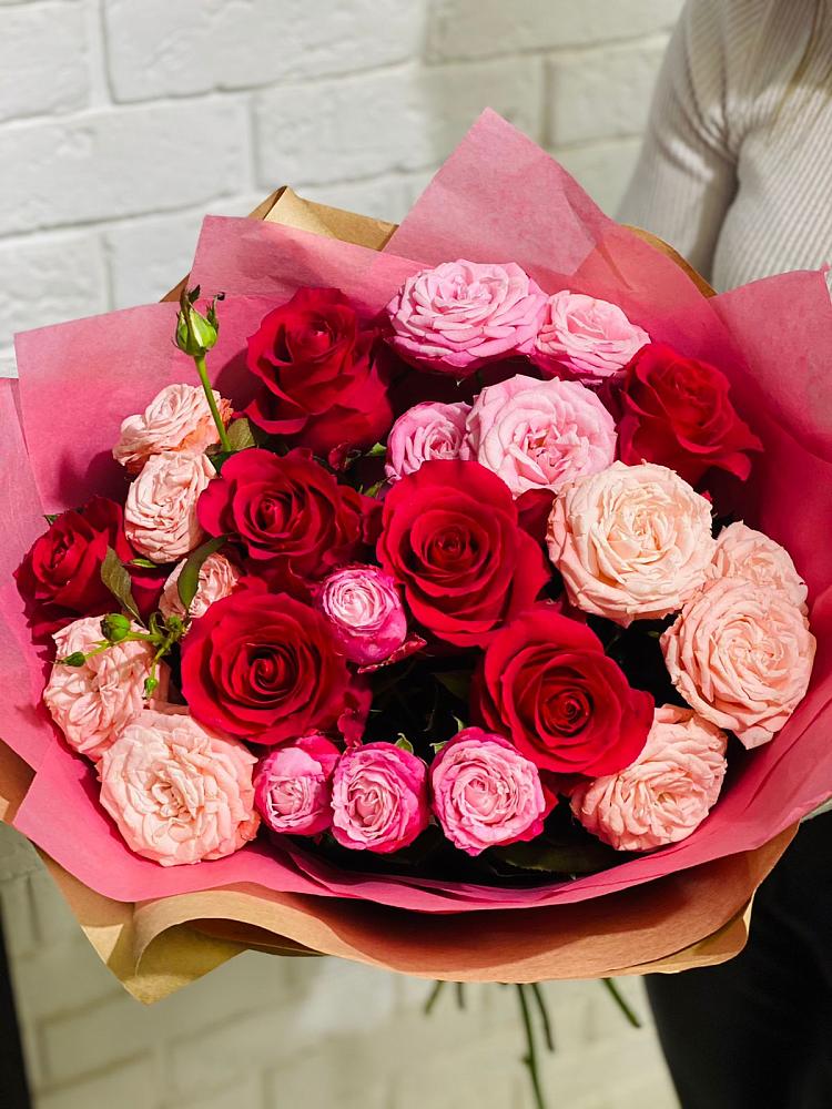 Букет цветов из: Розы в Котельники