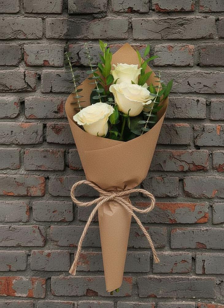 Букет из 3 роз в Котельники Букет цветов из: Розы в Котельники
