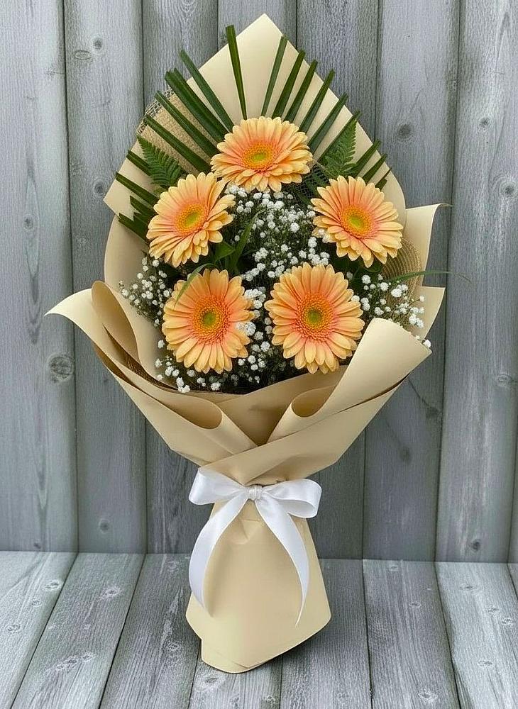 Букет цветов из: Герберы в Котельники