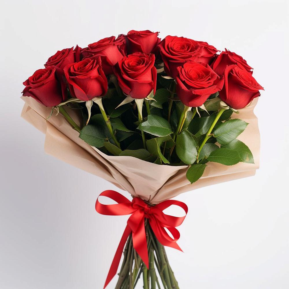 Букет 11 Красных роз Эдлесс Лав в Котельники