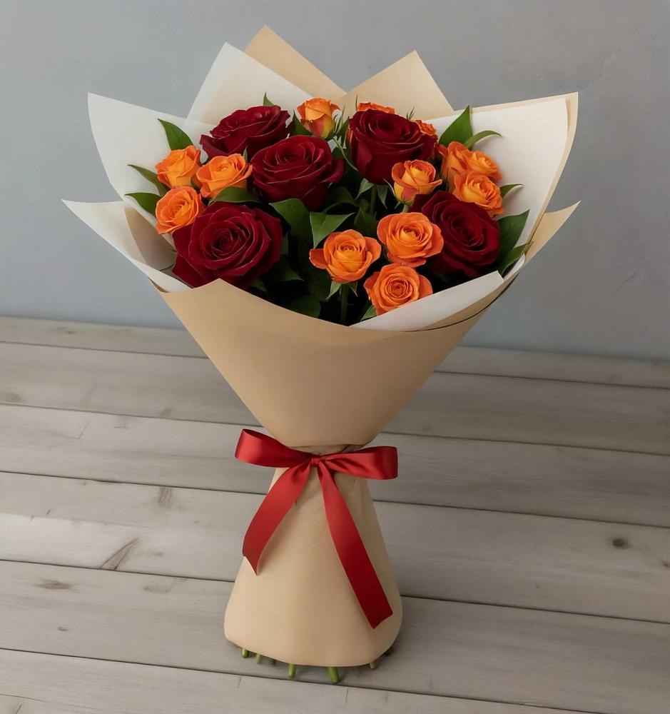 Букет Любовь и восторг в Котельники